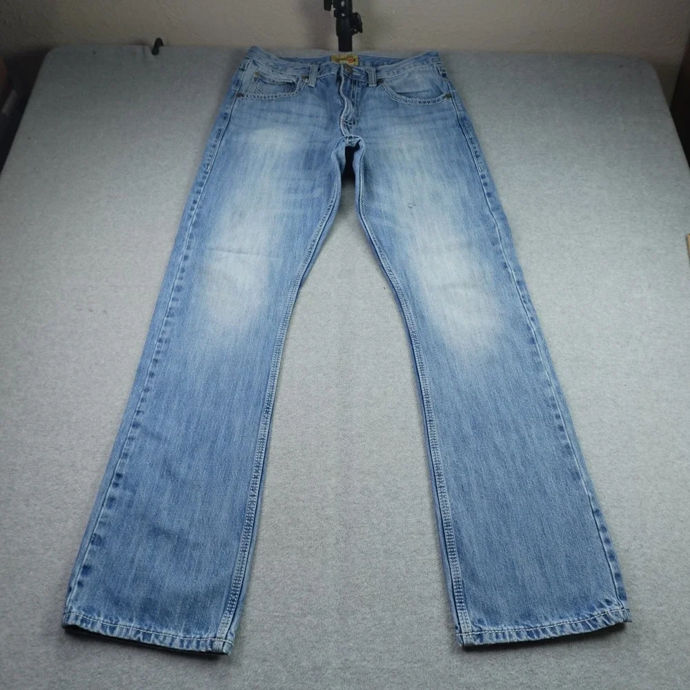 Wrangler 20X Jeans Mens 32x34 Blue Western Denim Cowboy Rodeo Workwear
